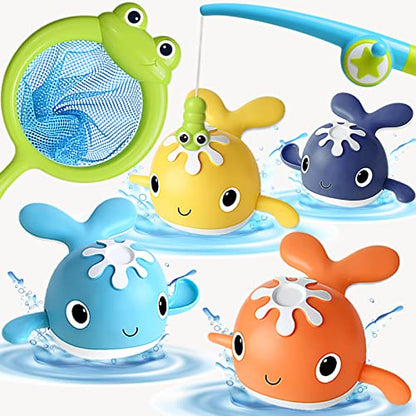 LOYUEGIYO Magnet Fishing Game Bath Baby Toy for 1-3 4-8 Year Old Toddler