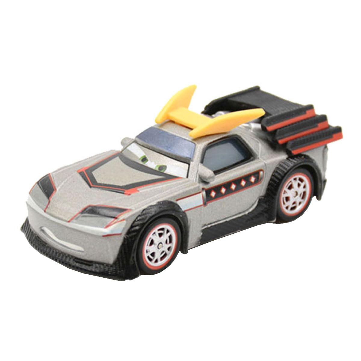 Movie Car Toys Racing Clan Wingo Slug DJ Boust Metal Diecast Car Kids Toy (Racing Party 5Pcs)