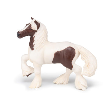 Papo - Realistic Bay Irish Cob Figure - Ages 3+ - Horses Collection - Creative Play Equestrian World - Gift Idea Toy for Girls and Boys