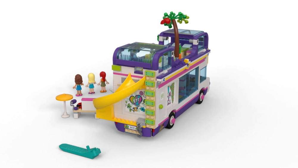 LEGO Friends Friendship Bus 41395 Heartlake City Toy Playset Building Kit Promotes Hours of Creative Play (778 Pieces)