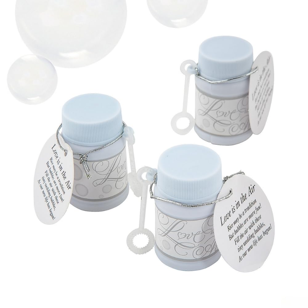 Wedding Bubbles, Love is in the Air - Wedding Supplies - 24 Pieces