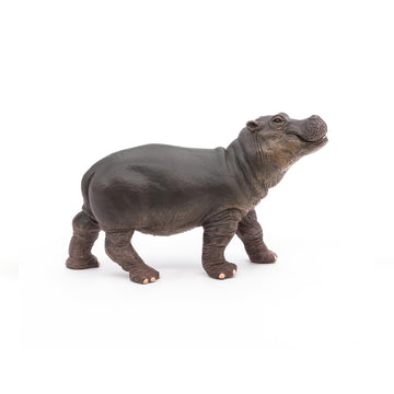 Papo - Realistic Baby Hippopotamus Figure - Ages 3+ - Wild Life Collection - Educational Play Young Animals - Gift Idea Toy for Girls and Boys