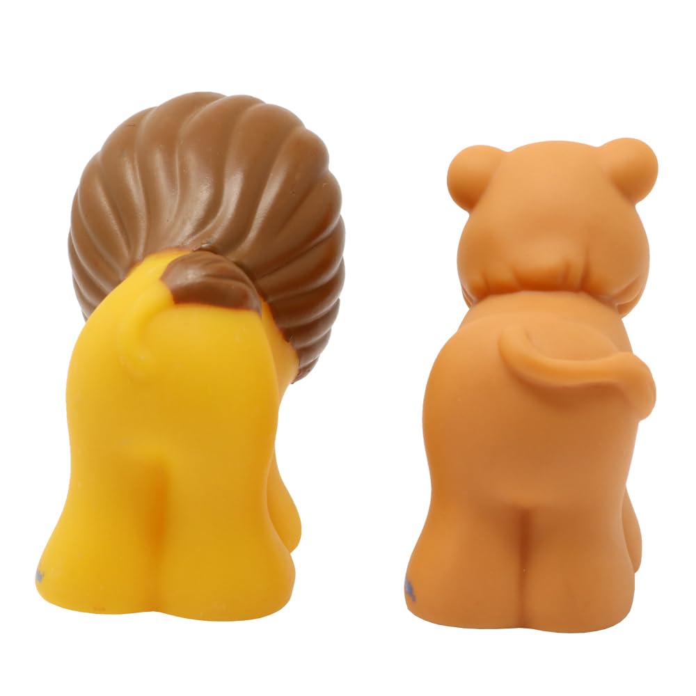 Fisher-Price Replacement Parts Little People Noah's Ark Playset BMM06 - DKV74 - Replacement Pair of Male and Female Lions