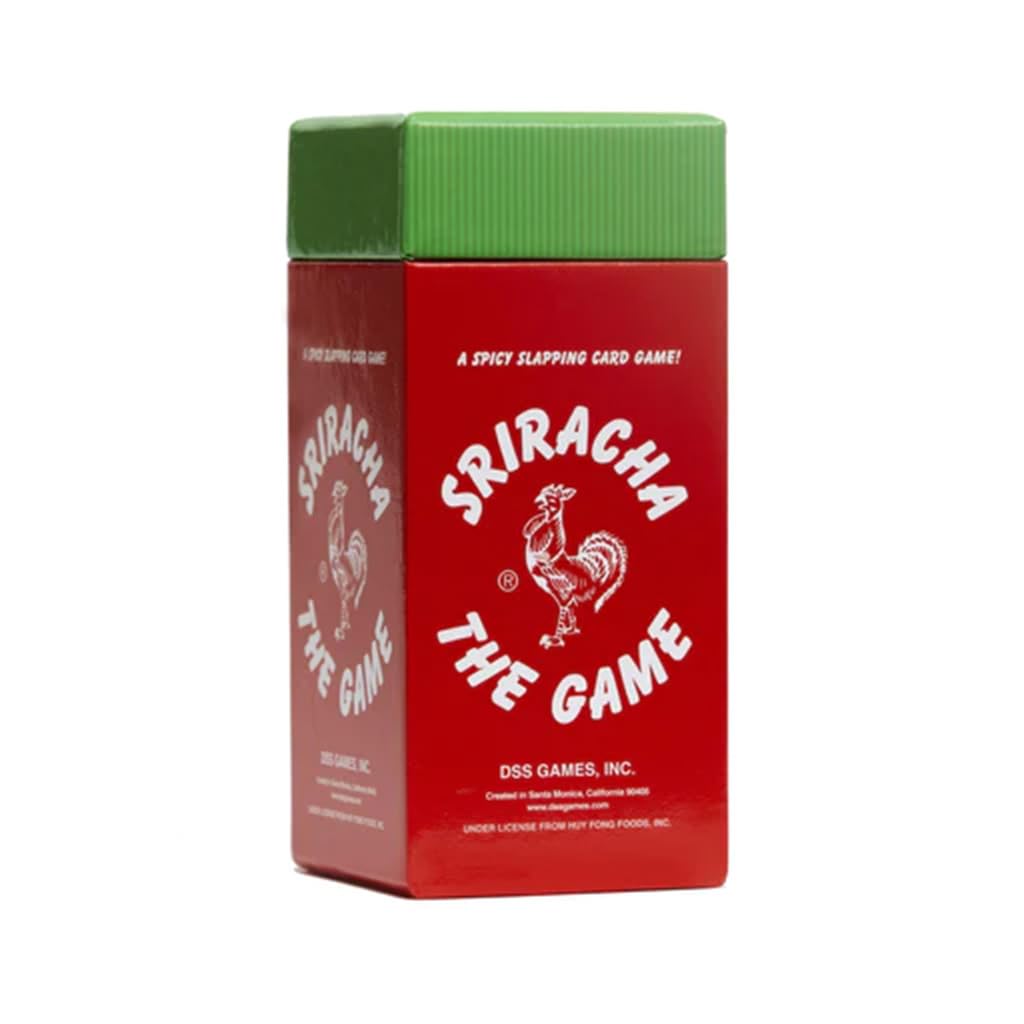 DSS Games Sriracha: The Game [A Spicy Slapping Card Game for The Whole Family | Great for White Elephant Gifts, Stocking Stuffers, Coworkers, Under