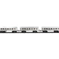 New York MTA New York City 3 Pc. Battery Operated Train Set with Track ,39" X 25",Silver