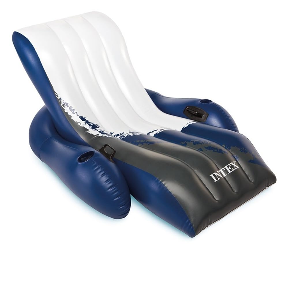 Intex Floating Recliner Lounge for Swimming Pools, 2-Pack