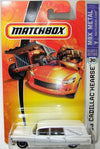 Matchbox 2007 MBX Metal 1:64 Scale Die Cast Car # 30 - 1963 White Pearl Cadillac Hearse