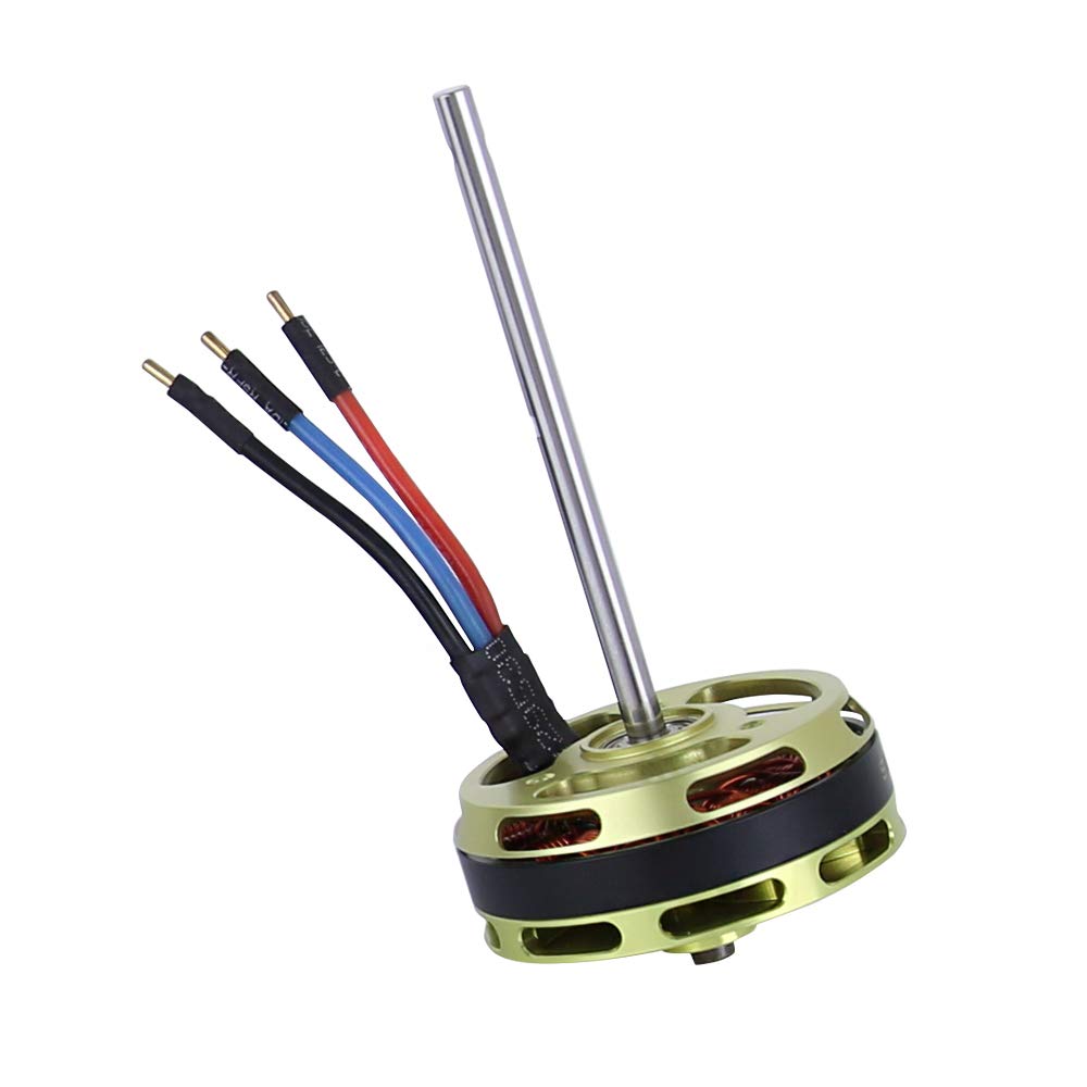 OMPHOBBY M2 Helicopter Parts Main Motor Set-Racing Yellow OSHM2063 Original Replacement for OMP Hobby M2 V2 RC Helicopters Accessories Spare Part