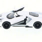 KiNSMART - 2017 Ford GT 1:38 Scale 5" Die Cast Model Toy Super Car (White)