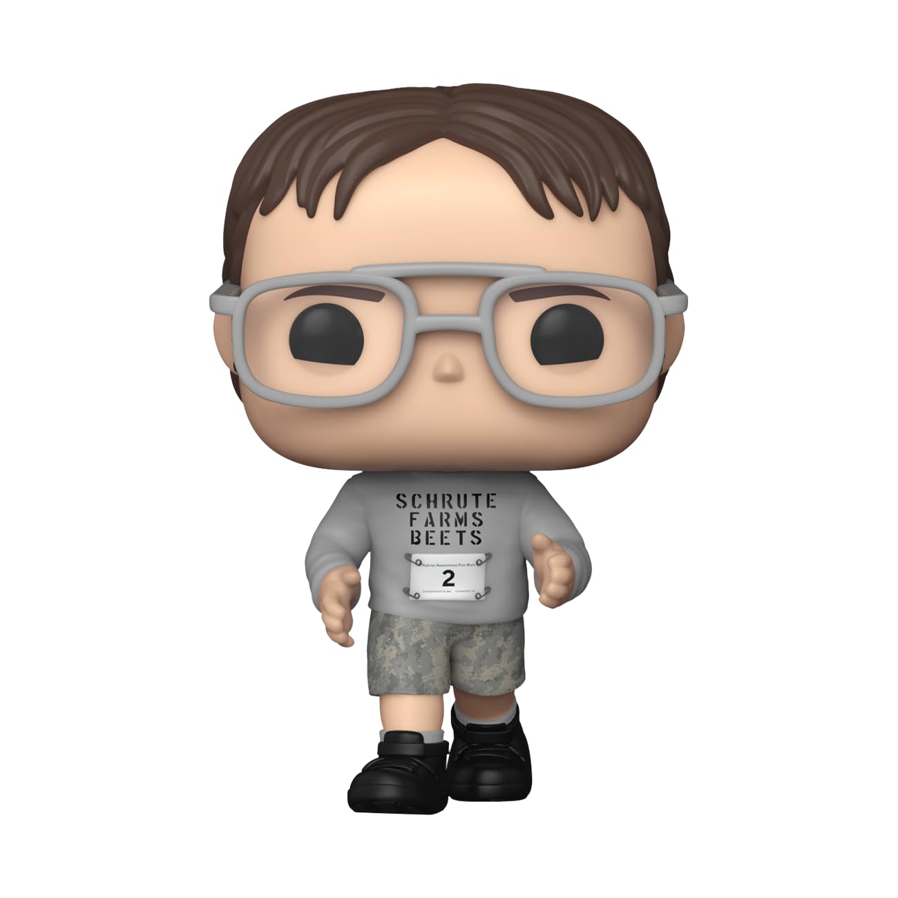 Funko POP! TV: The Office - Fun Run Dwight Schrute - Collectable Vinyl Figure - Gift Idea - Official Merchandise - for Kids & Adults - TV Fans - Model