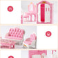 20 Pcs Mini Bathroom Set Plastic Mini Living Room Furniture Set