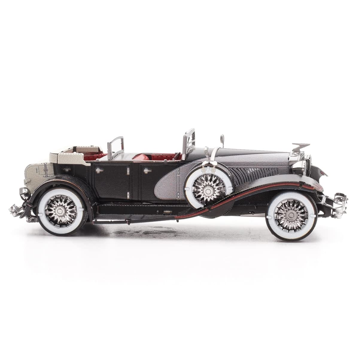 Metal Earth Puzzle 3D Car Duesenberg Ii Sj 1934. Vehicle Metal Puzzle. Building Models for Adults Challenging Level 10.01 X 3.99 X 2.59 Cm