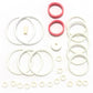 Game Room Guys Bally Bowl O Pinball White Rubber Ring Kit