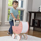 Fat Brain Toys Emery's World - Pretend & Play Pram - Stroller for 12-16-Inch Dolls