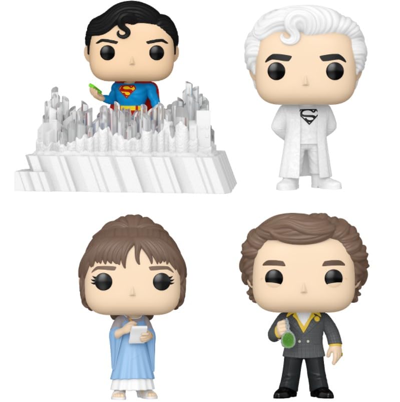 Funko Superman (1978) Pop! Movies Set (4)