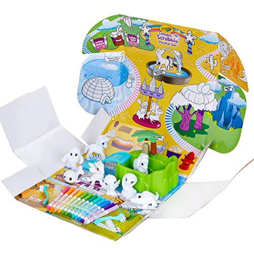 Crayola Scribble Scrubbie Peculiar Zoo, Amazon Exclusive, Kids Toy, Gift for Kids, Ages 3, 4, 5, 6