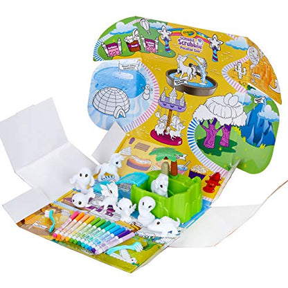 Crayola Scribble Scrubbie Peculiar Zoo, Amazon Exclusive, Kids Toy, Gift for Kids, Ages 3, 4, 5, 6