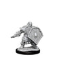 WizKids D&D Frameworks: Dwarf Fighter Male - Unpainted and Unassembled