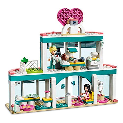 LEGO Friends Heartlake City Hospital 41394 Best Doctor Toy Building Kit, Featuring Friends Character Emma (379 Pieces)