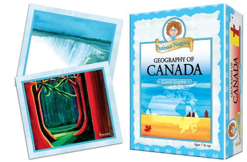Educational Trivia Card Game - Professor Noggin's Geography of Canada