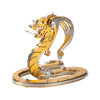 Mokrdomain Snake 3D Metal Puzzle, Golden, 27 Pieces