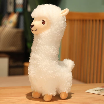 JPORSHU 17Inches Llama Stuffed Animal?Alpaca Plush Toy?Kawaii Llama Soft Pillow Dolls?for Girls Birthday Wedding Anniversary Presents Home Sofa Decor