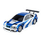 YounggDiy 1/43 Mini Gyro RC Drift Car, 2.4G 4WD Full-Proportion RC Electric 15KM/H Racing Drift Car Model with Gyro, Indoor Mini RC Toys Gift (RTR