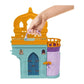 Mattel Disney Princess Jasmine Doll House Stackable Castle with Small Jasmine Doll, 2 Character Friends & 7 Accessories