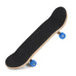 1Pc Maple Wooden Alloy Fingerboard Finger Skateboards Mini Fingerboard with Soft Pad Bearing Wheels and Box Reduce Pressure Kids Gifts(Dark Blue)