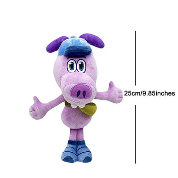Inside Out 2 Character Dog Bloofy Soft Stuffed Plush Toy 10 inches Doll (Bloofy)
