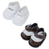 niannyyhouse 20cm Plush Doll Lace Leather Shoes Length 5.5cm 8in Doll Accessories Dress Up (a1)
