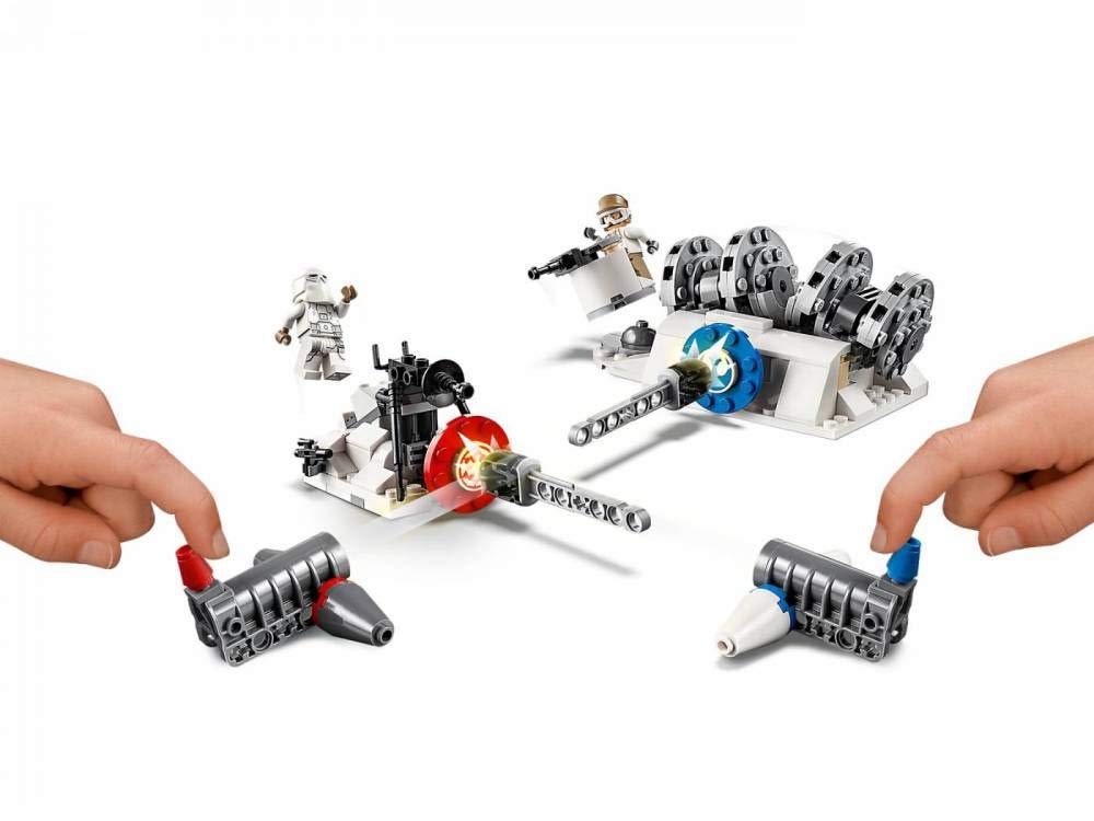 LEGO Star Wars: The Empire Strikes Back Action Battle Hoth Generator Attack 75239 Building Kit (235 Pieces)