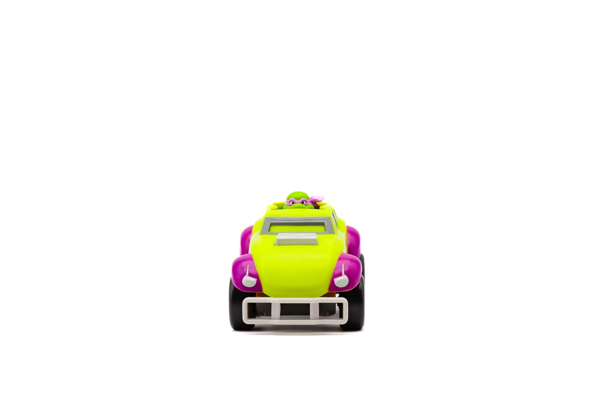 Teenage Mutant Ninja Turtles Toy, Donatello Shell Smashers, Light-Up Rev-Up Crash Vehicle with Smash & Reveal Action, Classic Edition, for Kids Ages