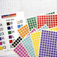 Huge Mosaic Puzzle Poster Kits | Group Project | No Mess Paint by Sticker | Stay at Home Activity | Classroom | One Sticker at a Time! | Large Tiger |
