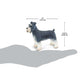 Safari Ltd. Schnauzer Figurine - Detailed 3" Plastic Model Figure - Fun Educational Play Toy for Boys, Girls & Kids Ages 3+