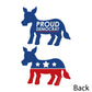 Big Dot of Happiness Democrat Election - Donkey Decorations DIY Democratic Political Party Essentials - Set of 20