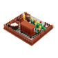 BAENRCY Farm Field Set Building Blocks Plant Animal Crops Building Bricks Kit Chicken coop DIY Building Set Compatible All Major Brands