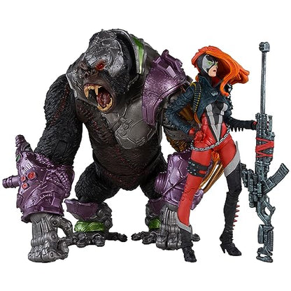 McFarlane Toys - Spawn She-Spawn & Cygor Action Figure 2pk, Gold Label, Amazon Exclusive