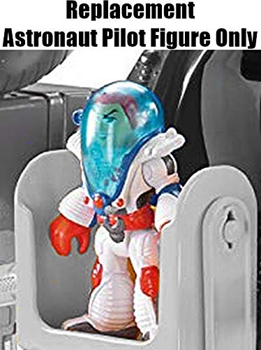 Imaginext Replacement Parts Playset ~ Fisher-Price Alpha Explorer | BFR72 ~ Replacement Space Action Figure Astronaut Pilot