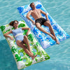 SLOOSH 2-Pack Inflatable Pool Floats Mat - XL Pool Floaties Adults Size with Headrest, Sun Tanning Raft Lake Beach Swimming Pool Party Toys Floating