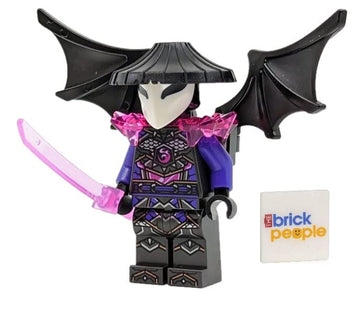 LEGO Ninjago Crystalized: General Vangelis Minifigure with Crystal Katana