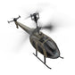 BrickCraftWorks RC Helicopter for Adults, F150BL V3 Air-Wolf RC Helicopter Model with LED Lights, Outdoor Indoor Model Airplane Gift (RTF Version)