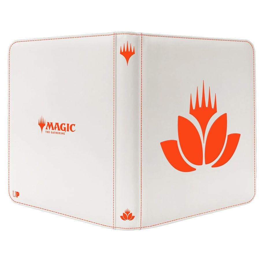 Ultra PRO - Mana 8 12-Pocket Zip PRO-Binder - Lotus for Magic: The Gathering, Holds & Protects 480 Standard Sized Cards, Collector's Edition Durable