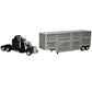 1/43 D/C Kenworth W900 Pot Belly Livestock Trailer