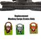 Replacement Parts for Fisher-Price Thomas and Friends Trackmaster Animal Park Monkey Adventure Set GLK81- Replacement Monkey Cargo Crates