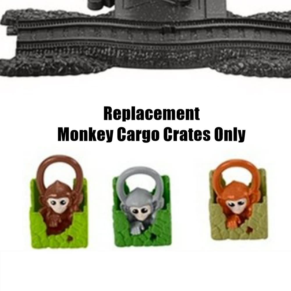 Replacement Parts for Fisher-Price Thomas and Friends Trackmaster Animal Park Monkey Adventure Set GLK81- Replacement Monkey Cargo Crates