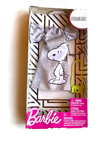 Barbie Clothes: Peanuts Snoopy Dess Doll & 2 Accessories