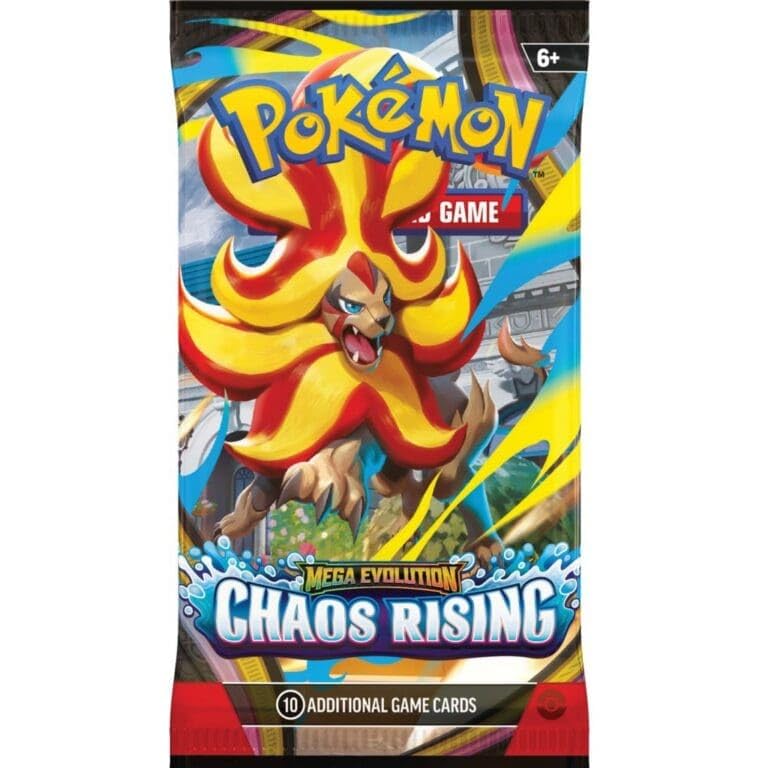 Pokemon TCG: Mega Evolution - Chaos Rising 1 x Booster Pack, Collectible Card Game