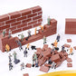 NWFashion 25 PCS 1:87 Scales Painted Worker Figures for Miniature Dollhouse Railway Train