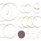 Game Room Guys Williams Pot O Gold Pinball White Rubber Ring Kit